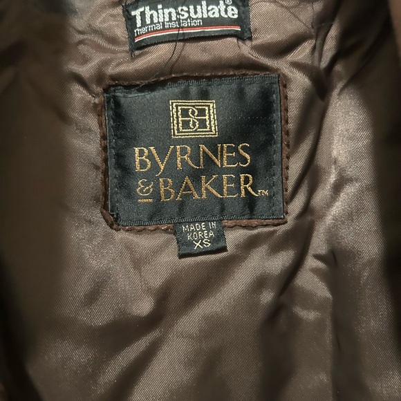 Women's Brown Leather Jacket - Picture 5 of 5